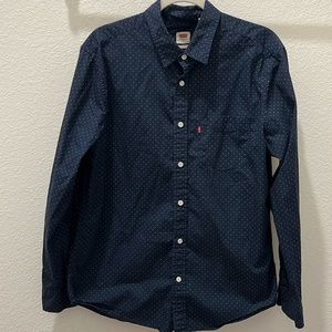 Levi’s polka dot shirt SZ L